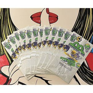 NEW 1991 MICHAEL AIR JORDAN FITNESS FUN MCDONALDS HAPPY MEAL BAG BULLS 23 X12BAG